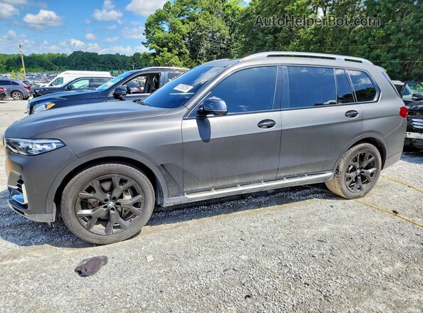 5UXCX4C53KLS39033 2019 BMW X7 Gray Հետևի ձախ
