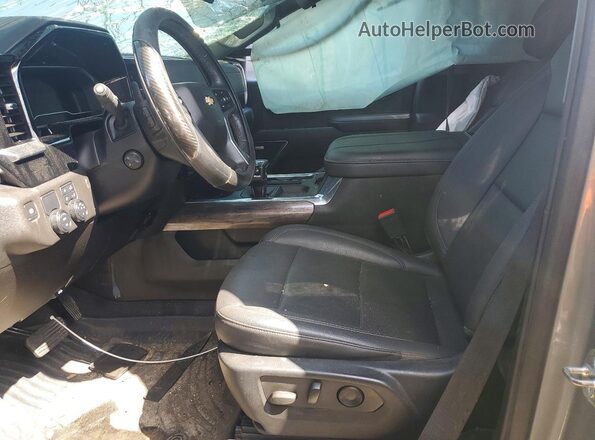 2GCPAEED1P1111286 2023 CHEVROLET SILVERADO Gray Dashboard view