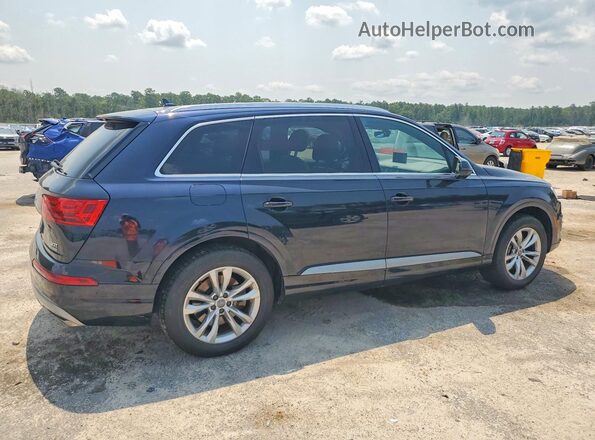 WA1LAAF73HD012436 2017 AUDI Q7 Blue Delantero derecho