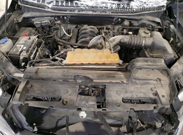 1FTFX1EF5GKF57526 2016 FORD F150 Black Engine compartment view