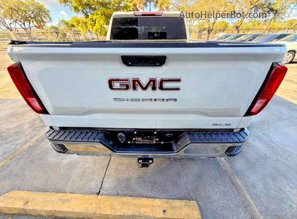 1GTU9BET4MZ191297 2021 GMC SIERRA White წინა სალონის ხედი
