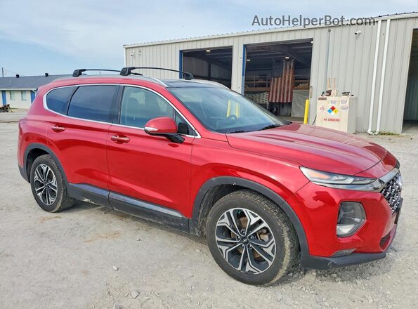 5NMS53AAXLH225856 2020 HYUNDAI SANTA Red Вид спереду