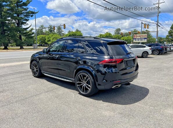 4JGFB8GBXLA177806 2020 MERCEDES-BENZ GLE Черный Передняя правая четверть