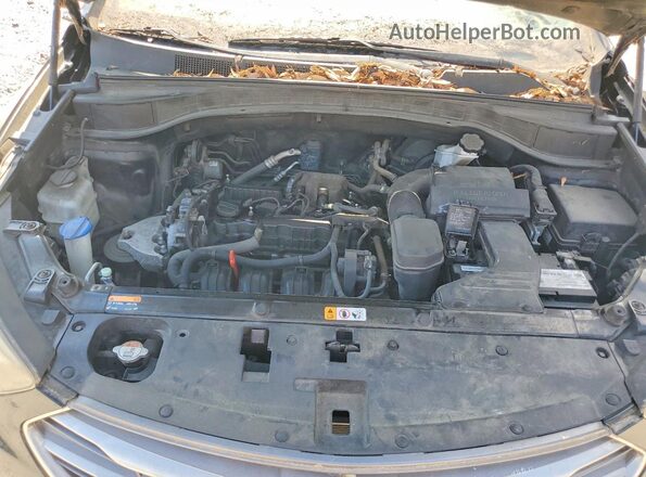 5NMZU3LB3HH043947 2017 HYUNDAI SANTA Черный Вид наклейки с VIN-кодом