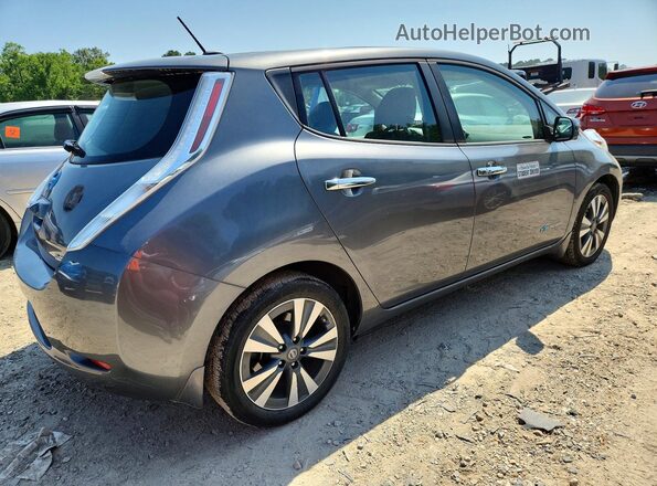 1N4BZ0CP5GC313857 2016 NISSAN LEAF Gray წინა მარჯვენა