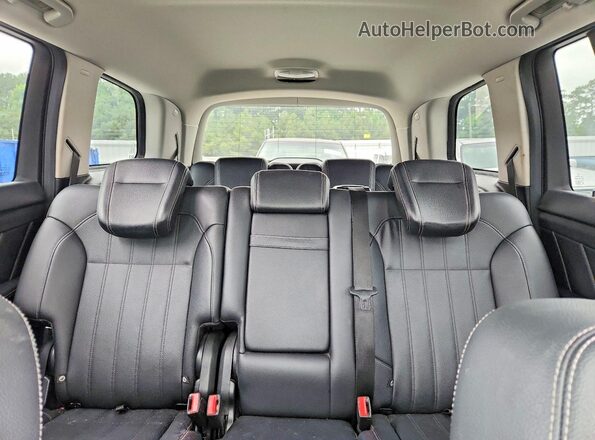 4JGDF6EE9GA656138 2016 MERCEDES-BENZ GL-CLASS Black Սալոնի հետևի տեսք