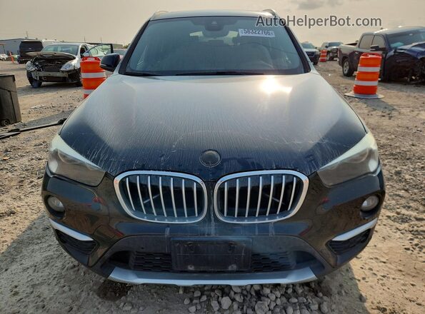 WBXHU7C58K3H45075 2019 BMW X1 Black Widok z tyłu