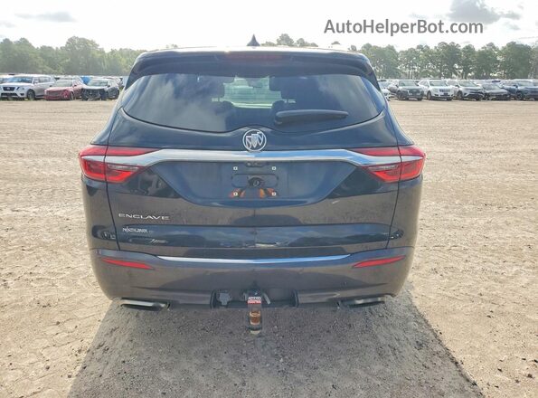 5GAERBKW4LJ181032 2020 BUICK ENCLAVE Черный Вид салона спереди