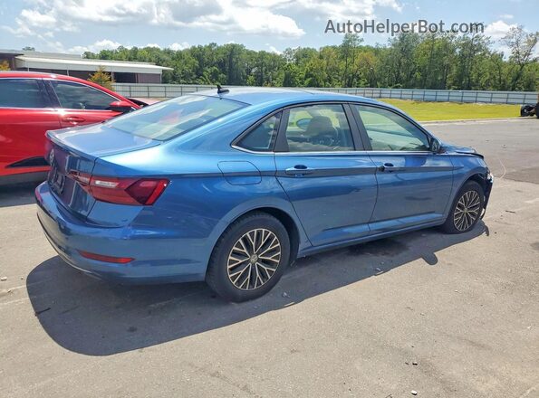 3VWC57BU9LM077939 2020 VOLKSWAGEN JETTA Blue Delantero derecho