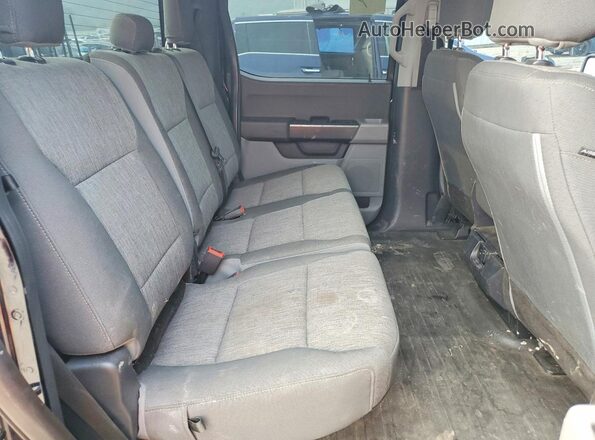 1FTFW1E55MFA67294 2021 FORD F150 Blue Вид задньої частини салону