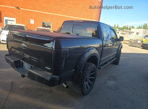 1FTEW1EP9JKF18355 2018 FORD F150 Black Vista frontal