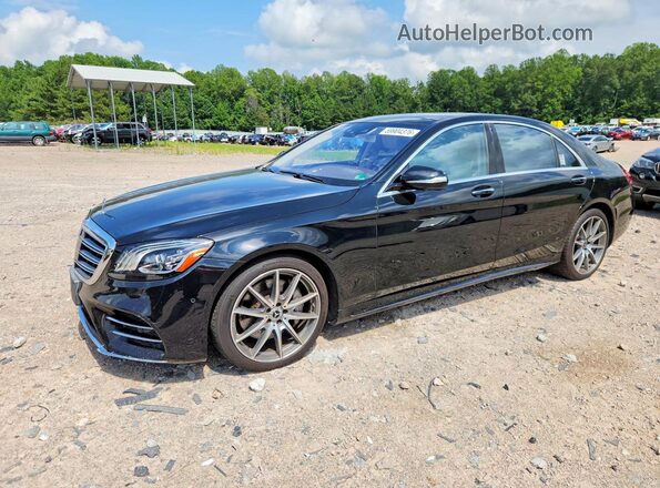 WDDUG8GB2JA402610 2018 MERCEDES-BENZ S Black Tył lewy