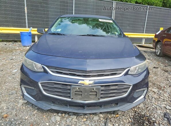 1G1ZB5ST0GF226156 2016 CHEVROLET MALIBU Blue Rear view