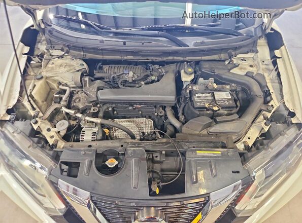 5N1AT2MV4HC817667 2017 NISSAN ROGUE White VIN կոդի պիտակի տեսք