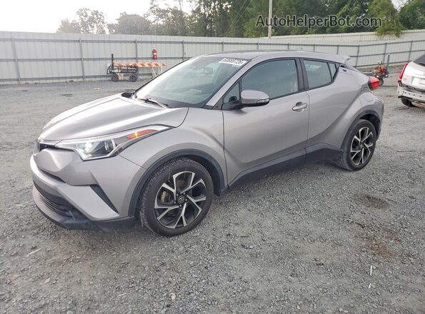 NMTKHMBX7JR043931 2018 TOYOTA C-HR Silver Tył lewy
