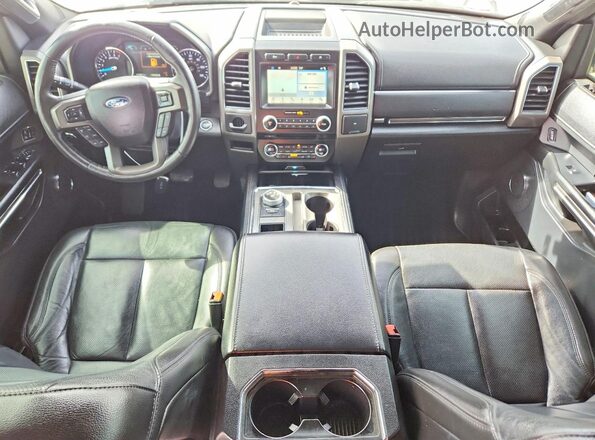 1FMJK1HTXJEA27323 2018 FORD EXPEDITION Silver ხელსაწყოთა პანელის ხედი