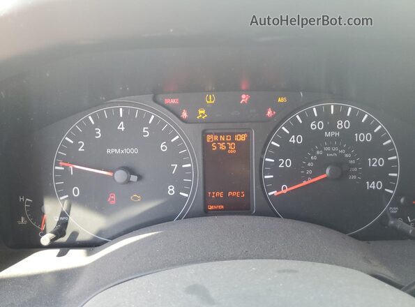 5BZAF0AA1JN853490 2018 NISSAN NV Белый Вид щитка приборов