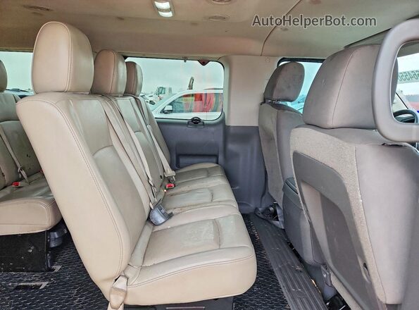 5BZAF0AA4GN850981 2016 NISSAN NV White Rear interior view