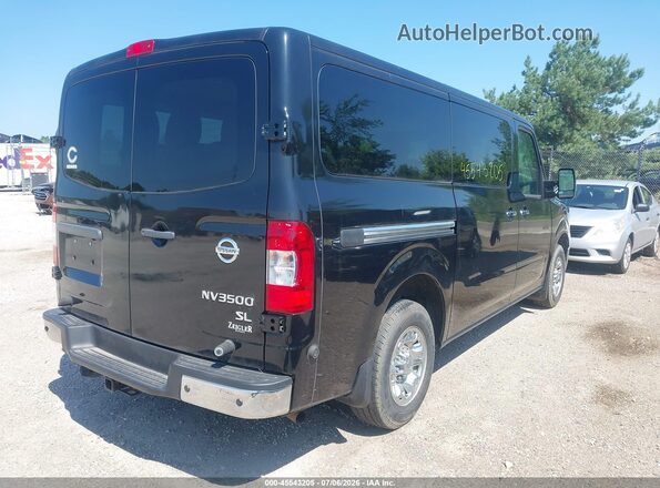 5BZAF0AA6KN852594 2019 NISSAN NV PASSENGER NV3500 HD Black უკანა მარჯვენა