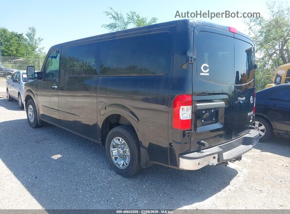 5BZAF0AA6KN852594 2019 NISSAN NV PASSENGER NV3500 HD Black უკანა მარცხენა