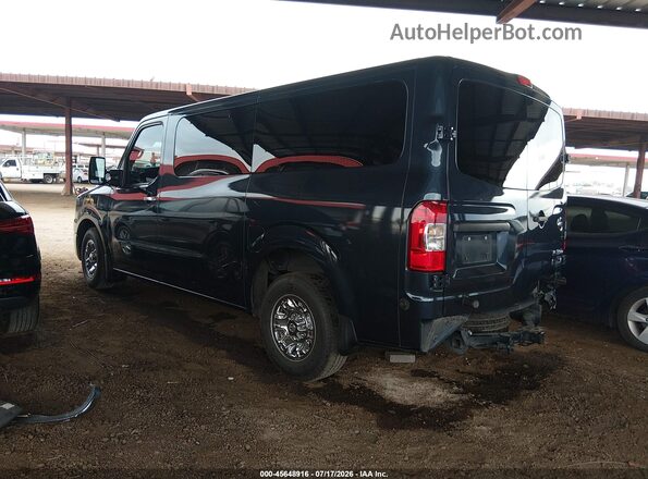 5BZAF0AA9GN855111 2016 NISSAN NV PASSENGER NV3500 HD Blue Задня ліва чверть