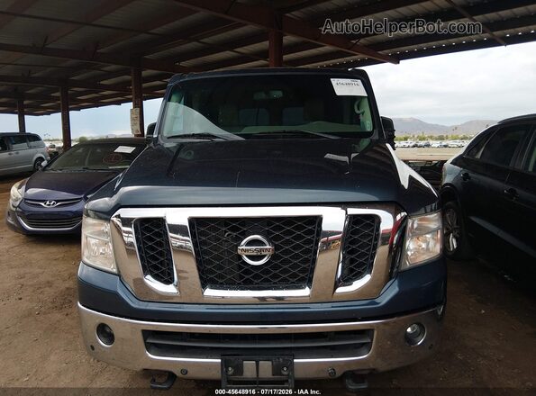 5BZAF0AA9GN855111 2016 NISSAN NV PASSENGER NV3500 HD Blue 