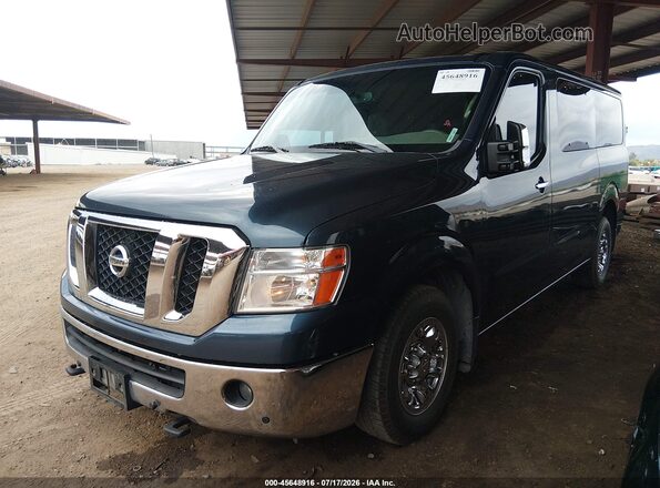5BZAF0AA9GN855111 2016 NISSAN NV PASSENGER NV3500 HD Blue 