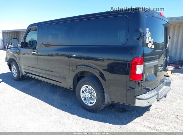 5BZAF0AA9MN850132 2021 NISSAN NV PASSENGER NV3500 HD Black Tył lewy