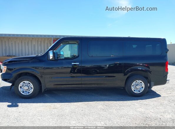 5BZAF0AA9MN850132 2021 NISSAN NV PASSENGER NV3500 HD Black 