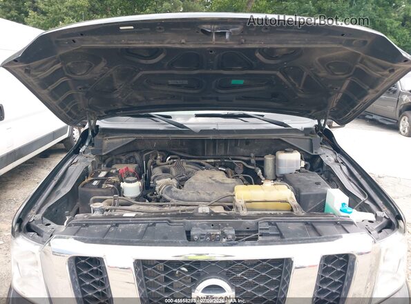 5BZBF0AA8HN850035 2017 NISSAN NV PASSENGER NV3500 HD Black Вид ззаду