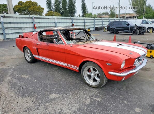 5F09A727159 1965 FORD MUSTANG Red წინა მარჯვენა