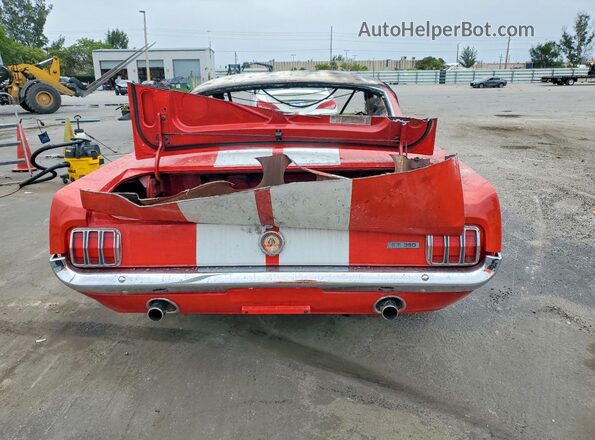 5F09A727159 1965 FORD MUSTANG Red უკანა ხედი