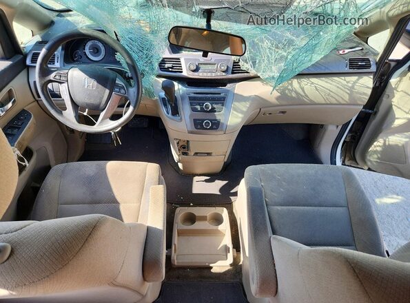5FNRL5H21GB009271 2016 HONDA ODYSSEY White წინა პანელის ხედი