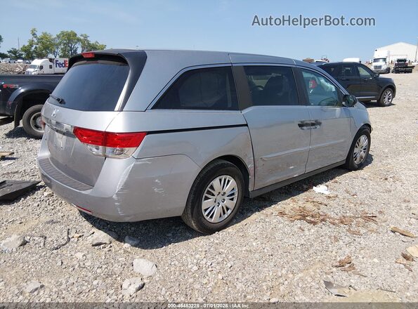 5FNRL5H22GB088384 2016 HONDA ODYSSEY Silver უკანა მარჯვენა