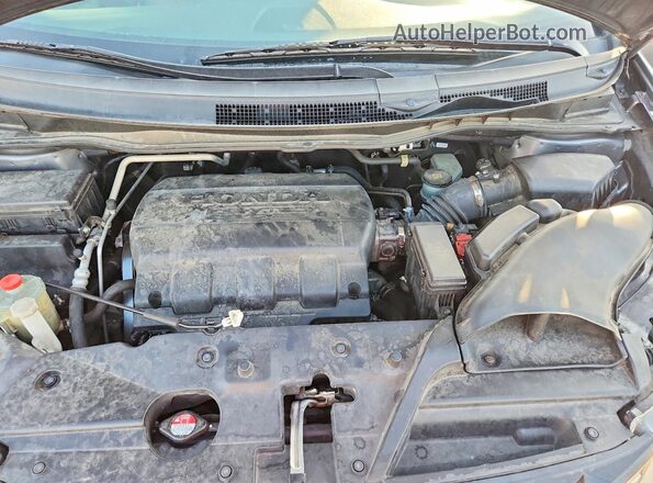 5FNRL5H23GB155705 2016 HONDA ODYSSEY Gray ძრავის განყოფილების ხედი