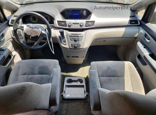 5FNRL5H24GB072249 2016 HONDA ODYSSEY Gray Вид панелі приладів