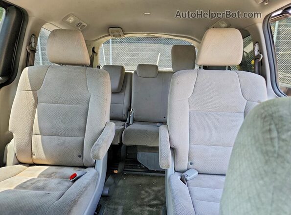 5FNRL5H24GB072249 2016 HONDA ODYSSEY Gray Вид задніх сидінь