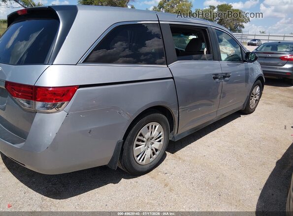 5FNRL5H25GB015476 2016 HONDA ODYSSEY Silver 