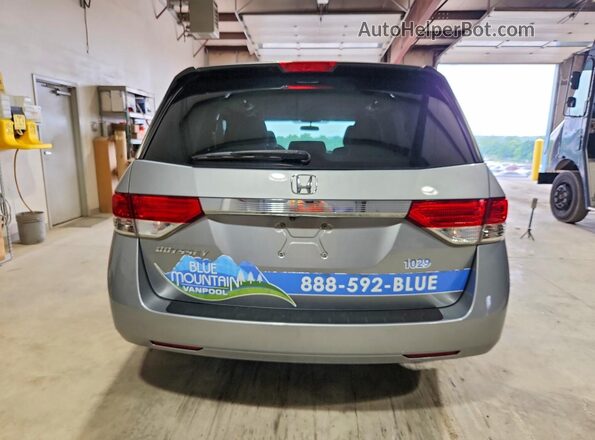 5FNRL5H26GB091238 2016 HONDA ODYSSEY Silver Rear view