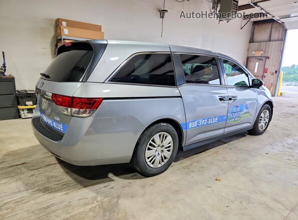 5FNRL5H26GB091238 2016 HONDA ODYSSEY Silver Rear right