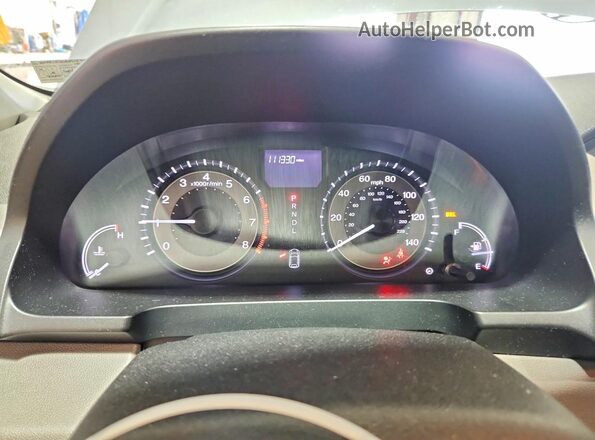 5FNRL5H26GB091238 2016 HONDA ODYSSEY Silver Instrument cluster view
