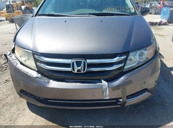 5FNRL5H29GB049937 2016 HONDA ODYSSEY Gray Widok z przodu