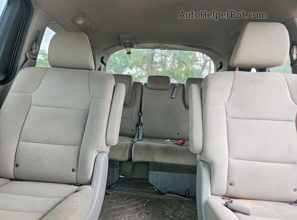 5FNRL5H2XGB014596 2016 HONDA ODYSSEY Gray Rear seats view