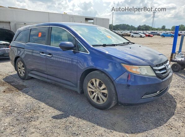 5FNRL5H30GB008654 2016 HONDA ODYSSEY Blue Առջևի աջ