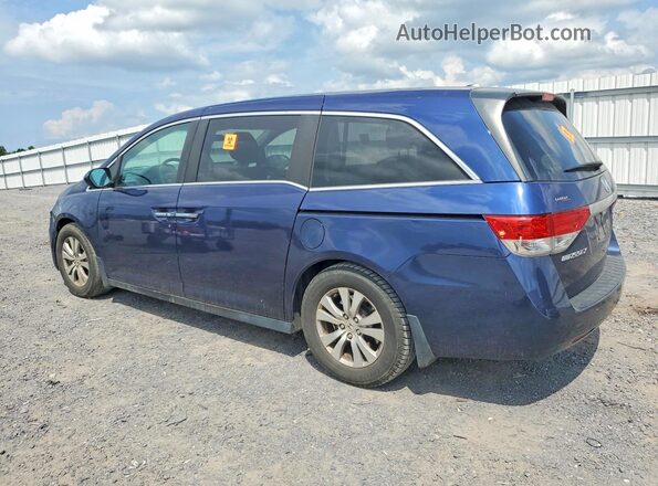 5FNRL5H30GB008654 2016 HONDA ODYSSEY Blue Հետևի ձախ
