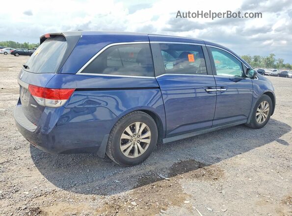 5FNRL5H30GB008654 2016 HONDA ODYSSEY Blue Հետևի աջ