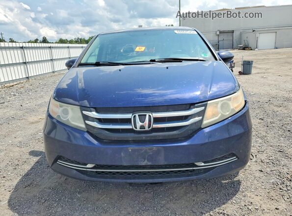 5FNRL5H30GB008654 2016 HONDA ODYSSEY Blue Դիմացի տեսք