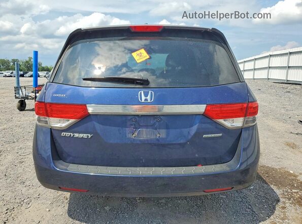 5FNRL5H30GB008654 2016 HONDA ODYSSEY Blue Հետևի տեսք