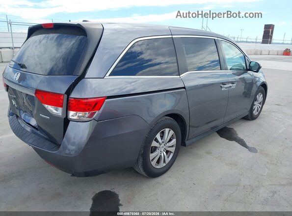 5FNRL5H30HB014780 2017 HONDA ODYSSEY Gray Rear right