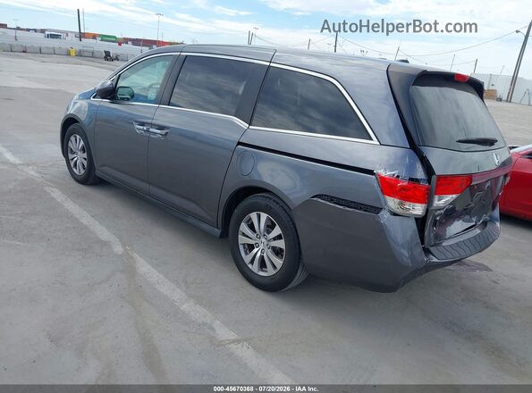5FNRL5H30HB014780 2017 HONDA ODYSSEY Gray Rear left